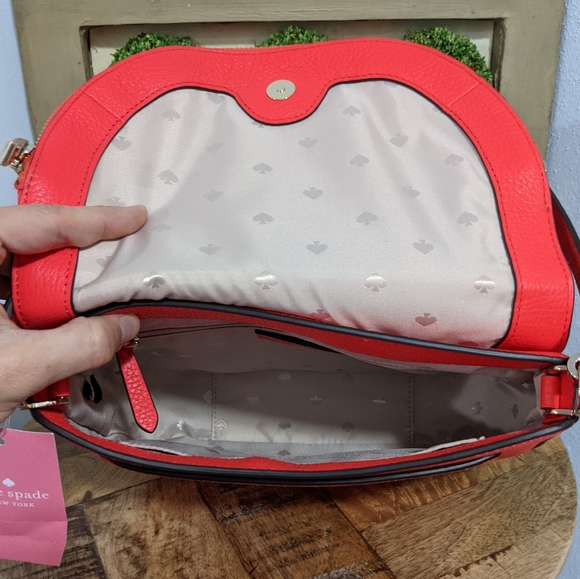 ♥️SOLD♥️ Kate Spade 'Leila' Geranium shoulder bag - Picture 5 of 10